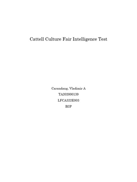 culture fair test hard create wortham|cattell culture fair test pdf.